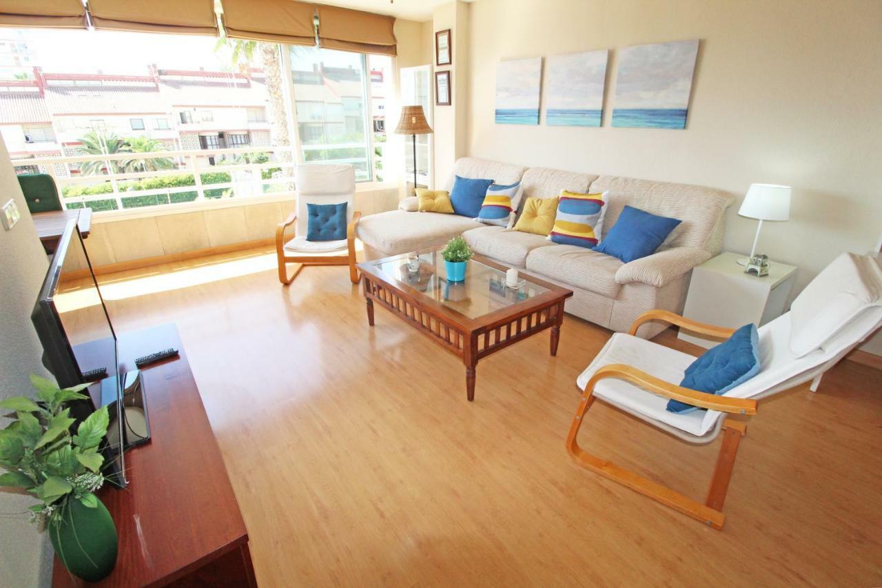 1A Linea Playa San Juan. Vistas. Piscina. Bbq. Gym Apartman El Campello Kültér fotó